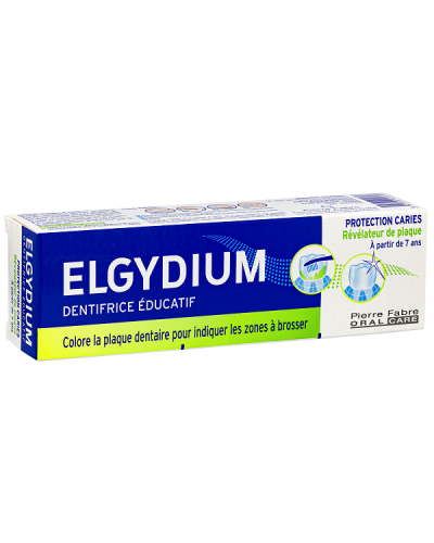 ELGYDIUM TEACHING TOOTHPASTE ΕΚΠΑΙΔΕΥΤΙΚΗ ΟΔΟΝΤΟΚΡΕΜΑ ΠΟΥ ΑΠΟΚΑΛΥΠΤΕΙ ΤΗΝ ΠΛΑΚΑ 50ml