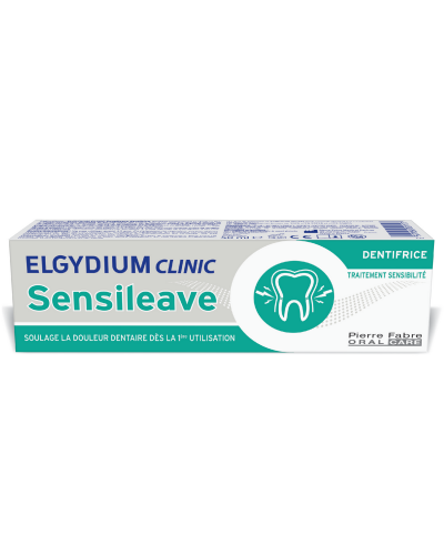 ELGYDIUM CLINIC SENSILEAVE ΟΔΟΝΤΟΠΑΣΤΑ ΓΙΑ ΕΥΑΙΣΘΗΤΑ ΔΟΝΤΙΑ 50ML