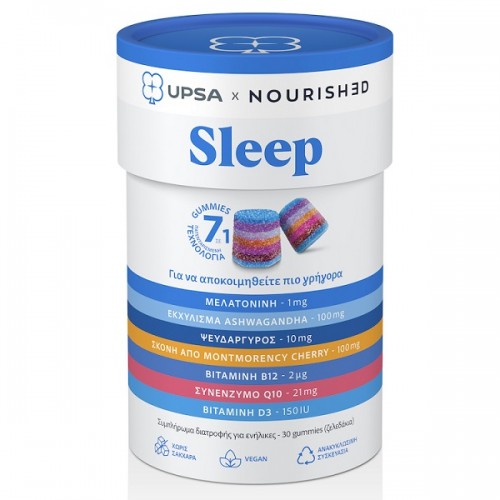 UPSA X NOURISHED SLEEP 30 gummies