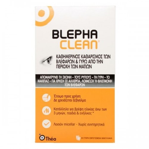 THEA BLEPHACLEAN 30 STERILE PADS