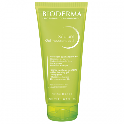 BIODERMA SEBIUM GEL MOUSSANT ACTIF 200ml