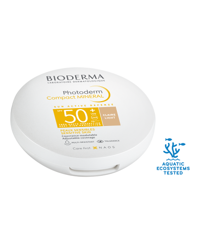 BIODERMA PHOTODERM COMPACT MINERAL SPF50+ CLAIRE LIGHT 10g