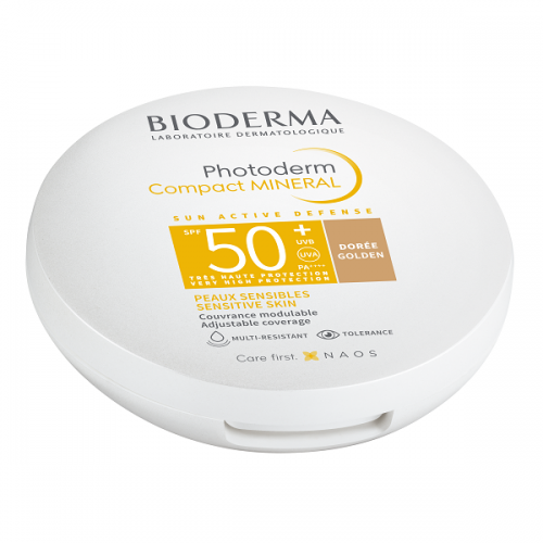 BIODERMA PHOTODERM COMPACT MINERAL SPF50+ DOREE GOLDEN 10g