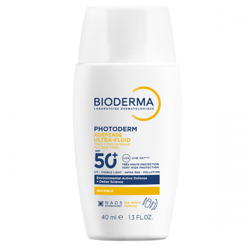 BIODERMA PHOTODERM XDEFENSE ULTRA-FLUID SPF50+ INVISIBLE 40ml