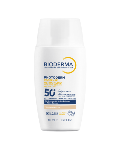 BIODERMA PHOTODERM XDEFENSE ULTRA-FLUID SPF50+ SHADE 01 40ml