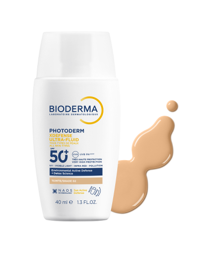 BIODERMA PHOTODERM XDEFENSE ULTRA-FLUID SPF50+ SHADE 02 40ml