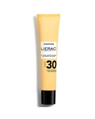 LIERAC SUNISSIME THE VELVETY SUN FLUID SPF30 40ml