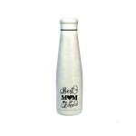 WELL STAINLESS STEEL BOTTLE 550ml WHITE ICE & BEST MUM EVER ΜΕΧΡΙ ΕΞΑΝΤΛΗΣΕΩΣ