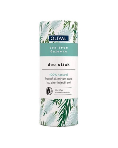 OLIVAL 100% NATURAL DEODORANT STICK TEA TREE 40g