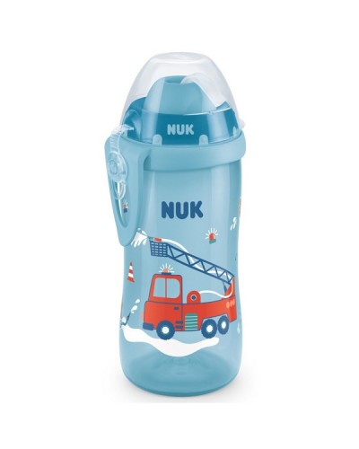 NUK FLEXI CUP ΠΑΓΟΥΡΑΚΙ ΜΕ ΚΑΛΑΜΑΚΙ 12+ ΜΗΝΩΝ 300ml ΣΕ ΔΙΑΦΟΡΑ ΧΡΩΜΑΤΑ