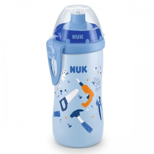 NUK JUNIOR CUP ΠΑΓΟΥΡΑΚΙ ΜΕ ΚΑΠΑΚΙ PUSH PULL 36+ ΜΗΝΩΝ 300ml ΣΕ ΔΙΑΦΟΡΑ ΧΡΩΜΑΤΑ