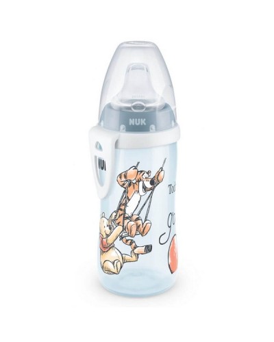 NUK ACTIVE CUP DISNEY WINNIE THE POOH ΠΑΓΟΥΡΑΚΙ ΜΕ ΡΥΓΧΟΣ ΣΙΛΙΚΟΝΗΣ 12+ ΜΗΝΩΝ 300ml