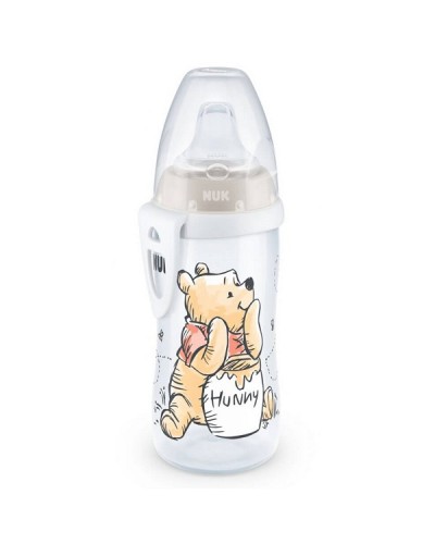 NUK ACTIVE CUP DISNEY WINNIE THE POOH ΠΑΓΟΥΡΑΚΙ ΜΕ ΡΥΓΧΟΣ ΣΙΛΙΚΟΝΗΣ 12+ ΜΗΝΩΝ 300ml