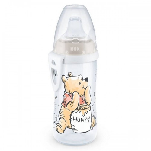 NUK ACTIVE CUP DISNEY WINNIE THE POOH ΠΑΓΟΥΡΑΚΙ ΜΕ ΡΥΓΧΟΣ ΣΙΛΙΚΟΝΗΣ 12+ ΜΗΝΩΝ 300ml