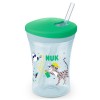 NUK EVOLUTION ACTION CUP ΠΟΤΗΡΑΚΙ ΜΕ ΚΑΛΑΜΑΚΙ 230ml ΣΕ ΔΙΑΦΟΡΑ ΧΡΩΜΑΤΑ