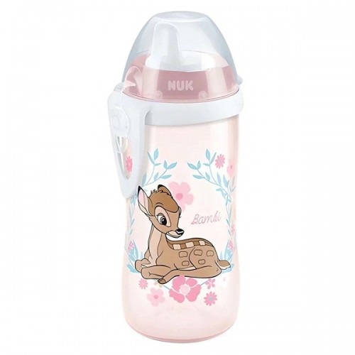 NUK KIDDY CUP DISNEY ΒAMBI ΠΑΓΟΥΡΑΚΙ ΜΕ ΡΥΓΧΟΣ 12+ ΜΗΝΩΝ 300ml