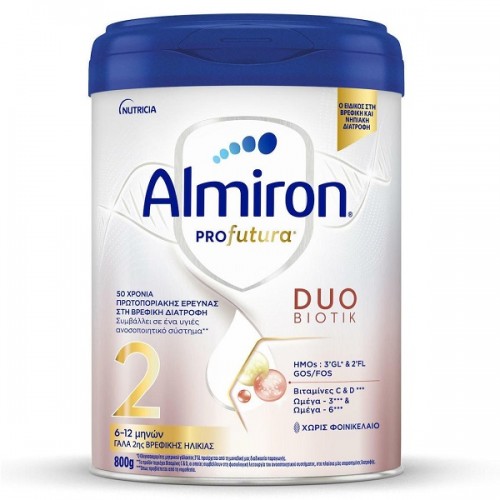 NUTRICIA ALMIRON PROFUTURA 2 ΓΑΛΑ 2ΗΣ ΒΡΕΦΙΚΗΣ ΗΛΙΚΙΑΣ 6-12 ΜΗΝΩΝ 800g