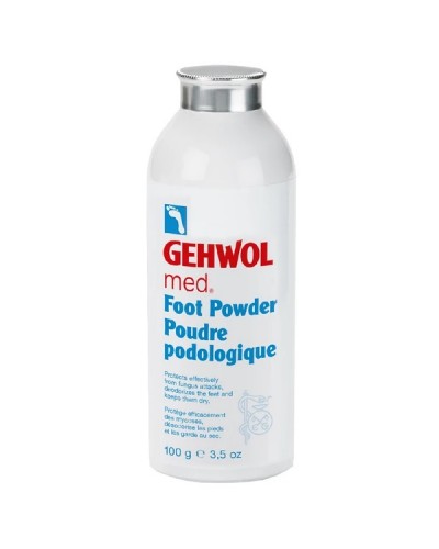 GEHWOL FOOT POWDER ΔΡΑΣΤΙΚΗ ΠΟΥΔΡΑ ΠΟΔΙΩΝ ΓΙΑ ΜΥΚΗΤΕΣ & ΚΑΚΟΣΜΙΑ 100gr