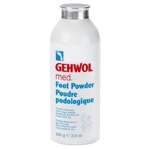 GEHWOL FOOT POWDER ΔΡΑΣΤΙΚΗ ΠΟΥΔΡΑ ΠΟΔΙΩΝ ΓΙΑ ΜΥΚΗΤΕΣ & ΚΑΚΟΣΜΙΑ 100gr