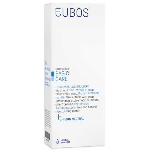 EUBOS BASIC CARE BLUE LIQUID WASHING EMULSION 200ml