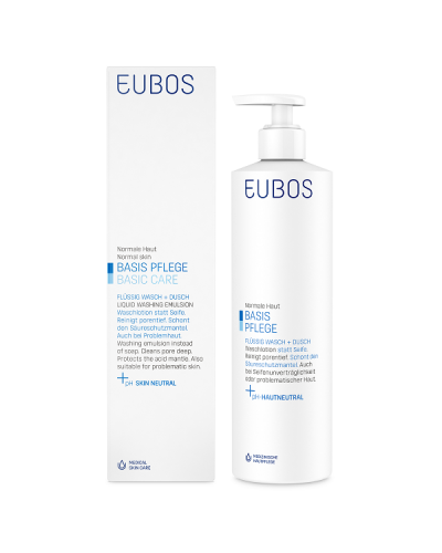 EUBOS BASIC CARE BLUE LIQUID WASHING EMULSION 400ml