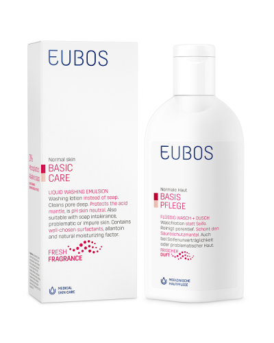 EUBOS BASIC CARE RED LIQUID WASHING EMULSION 200ml