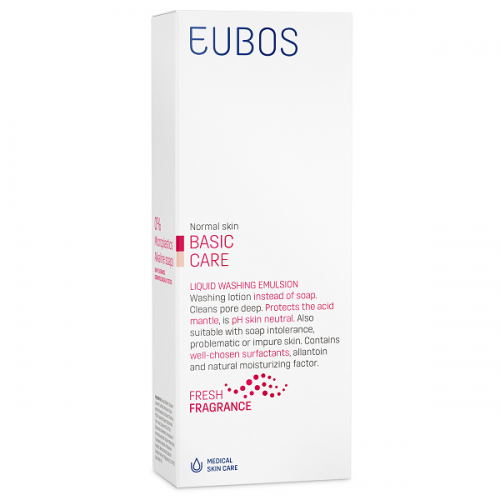 EUBOS BASIC CARE RED LIQUID WASHING EMULSION 200ml