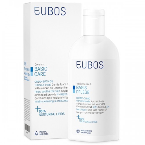 EUBOS BASIC CREAM BATH OIL 200ml