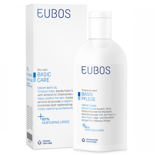 EUBOS BASIC CREAM BATH OIL 200ml