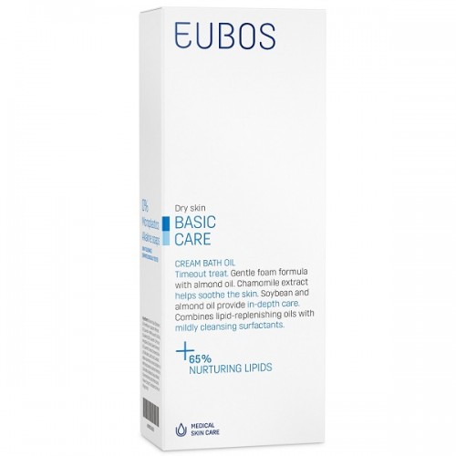 EUBOS BASIC CREAM BATH OIL 200ml