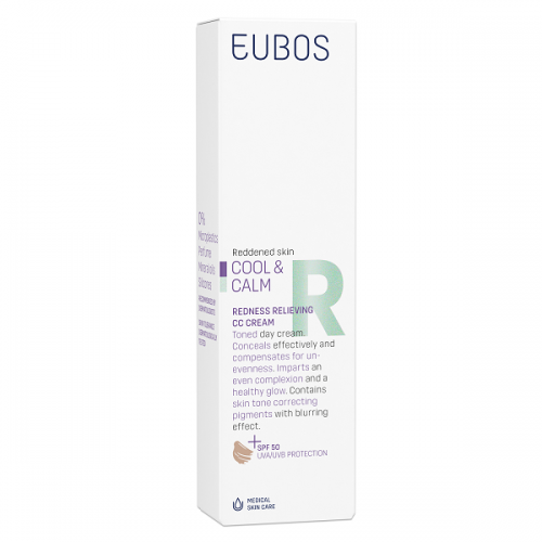 EUBOS COOL & CALM REDNESS RELIEVING CC CREAM 30ml