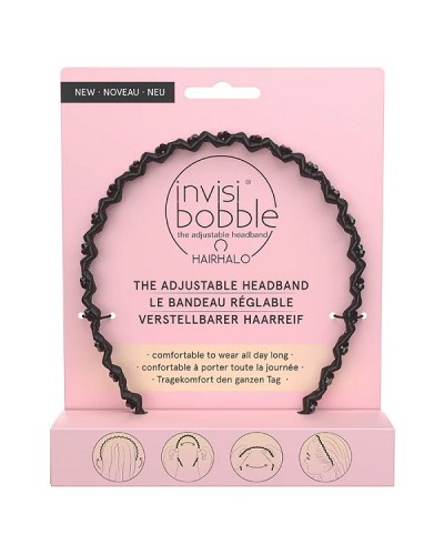 INVISIBOBBLE HAIRHALO TRUE DARK SPARKLE ΣΤΕΚΑ ΜΑΛΛΙΩΝ 1τμχ