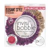 INVISIBOBBLE SPRUNCHIE SLIM THE SNUGGLE IS REAL PURPLE- GOLD BROWN) ΛΑΣΤΙΧΑΚΙΑ ΜΑΛΛΙΩΝ 2τμχ