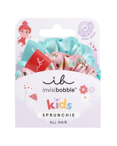 INVISIBOBBLE KIDS SPRUNCHIE PUPPY LOVE ΛΑΣΤΙΧΑΚΙΑ ΜΑΛΛΙΩΝ 2τμχ