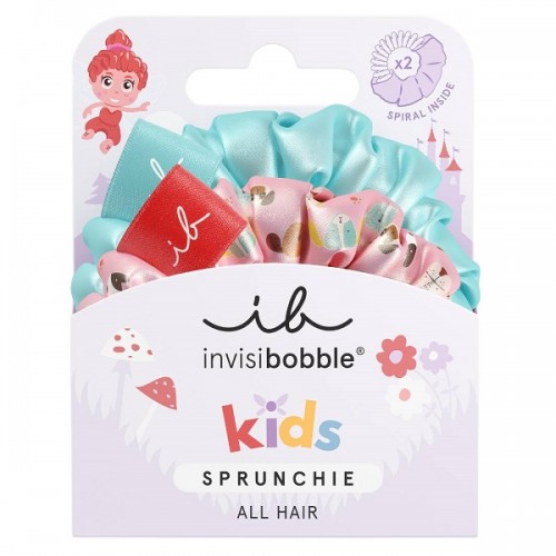 INVISIBOBBLE KIDS SPRUNCHIE PUPPY LOVE ΛΑΣΤΙΧΑΚΙΑ ΜΑΛΛΙΩΝ 2τμχ