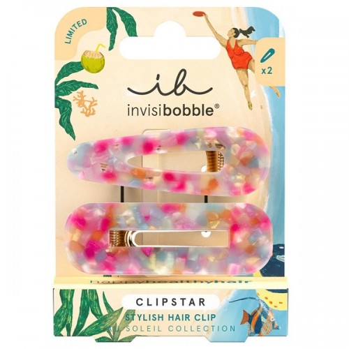 INVISIBOBBLE CLIPSTAR AU SOLEIL DAZZLING WAVE ΚΛΙΠ ΜΑΛΛΙΩΝ 2τμχ