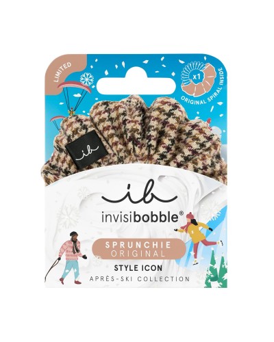 INVISIBOBBLE SPRUNCHIE APRES SKI JACQUARD ΛΑΣΤΙΧΑΚΙ ΜΑΛΛΙΩΝ 1τμχ