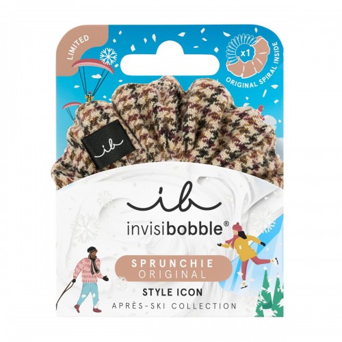 INVISIBOBBLE SPRUNCHIE APRES SKI JACQUARD ΛΑΣΤΙΧΑΚΙ ΜΑΛΛΙΩΝ 1τμχ