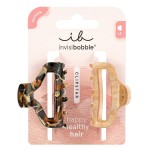 INVISIBOBBLE CLIPSTAR M GOLDEN ROAR ΚΛΑΜΕΡ ΓΙΑ ΜΑΛΛΙΑ 2τμχ