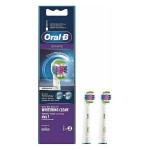 ORAL-B 3D WHITE CLEAN ΑΝΤΑΛΛΑΚΤΙΚΕΣ ΚΕΦΑΛΕΣ ΗΛΕΚΤΡΙΚΗΣ ΟΔΟΝΤΟΒΟΥΡΤΣΑΣ 2τμχ