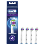 ORAL-B 3D WHITE CLEAN MAXIMISER ΑΝΤΑΛΛΑΚΤΙΚΕΣ ΚΕΦΑΛΕΣ ΗΛΕΚΤΡΙΚΗΣ ΟΔΟΝΤΟΒΟΥΡΤΣΑΣ 4τμχ