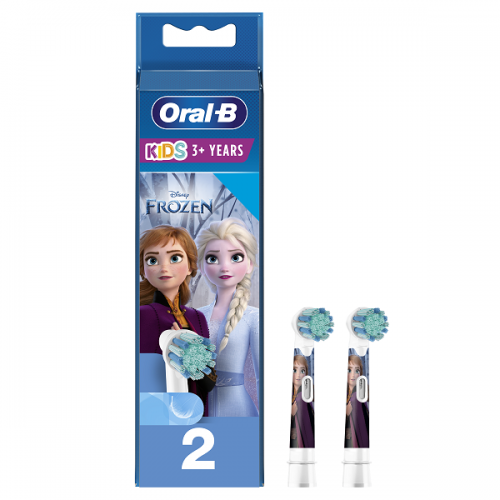 ORAL-B KIDS ΑΝΤΑΛΛΑΚΤΙΚΕΣ ΚΕΦΑΛΕΣ ΠΑΙΔΙΚΗΣ ΗΛΕΚΤΡΙΚΗΣ ΟΔΟΝΤΟΒΟΥΡΤΣΑΣ FROZEN II 2τμχ