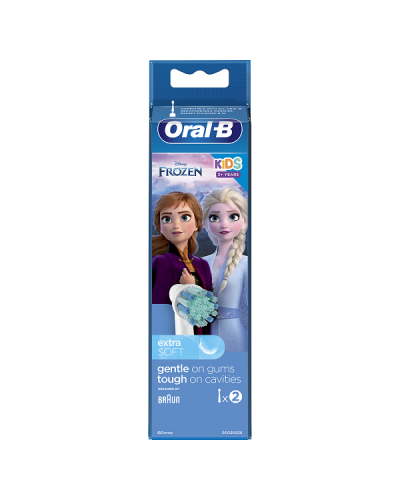 ORAL-B KIDS ΑΝΤΑΛΛΑΚΤΙΚΕΣ ΚΕΦΑΛΕΣ ΠΑΙΔΙΚΗΣ ΗΛΕΚΤΡΙΚΗΣ ΟΔΟΝΤΟΒΟΥΡΤΣΑΣ FROZEN II 2τμχ