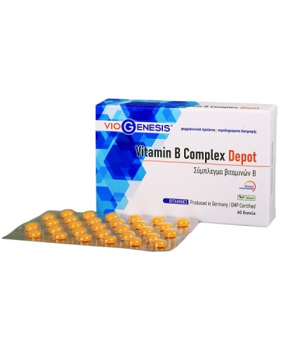 VIOGENESIS VITAMIN B COMPLEX DEPOT 60tabs