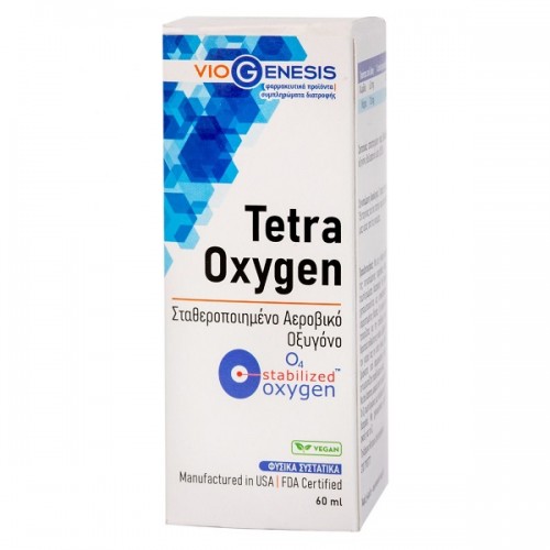 VIOGENESIS TETRAOXYGEN (O4 STABILIZED OXYGEN) 60ml