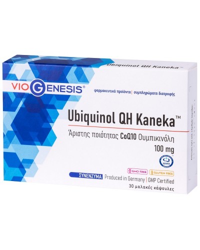 VIOGENESIS UBIQUINOL QH KANEKA 100mg 30softgels