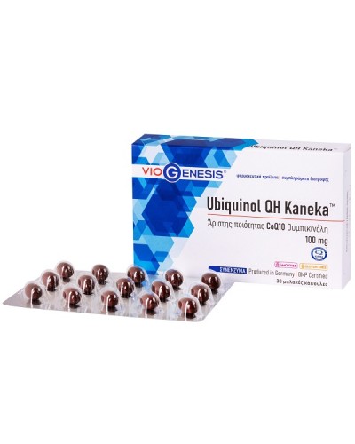 VIOGENESIS UBIQUINOL QH KANEKA 100mg 30softgels