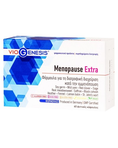 VIOGENESIS MENOPAUSE EXTRA 60caps