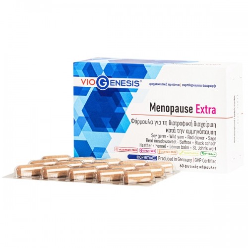 VIOGENESIS MENOPAUSE EXTRA 60caps