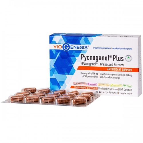 VIOGENESIS PYCNOGENOL PLUS 30caps